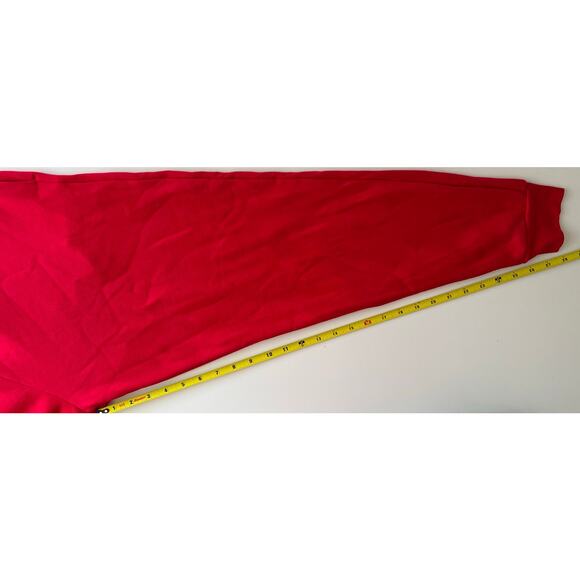 Bella + Canvas Unisex Fleece Collection Jogger Sweatpants Red Size Medium New - Picture 3 of 5